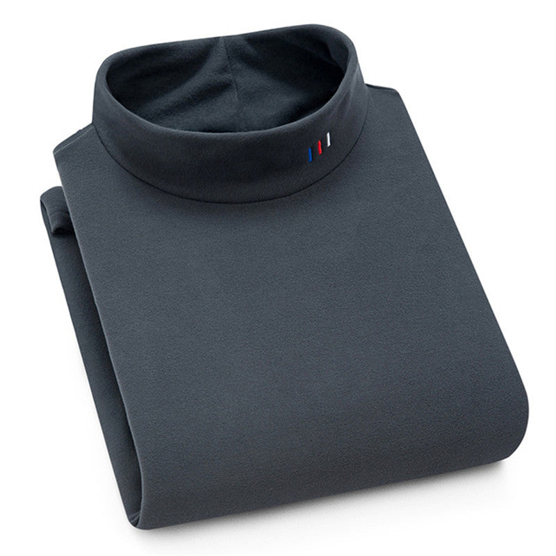 Aoliwen Men Warm Comfortable Long Sleeved Turtleneck Knit