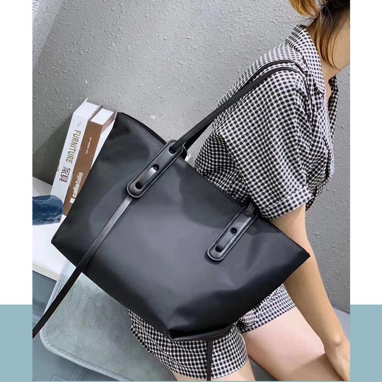 Oxford Cloth Large Capacity Simple Tote Female Shopping Bag