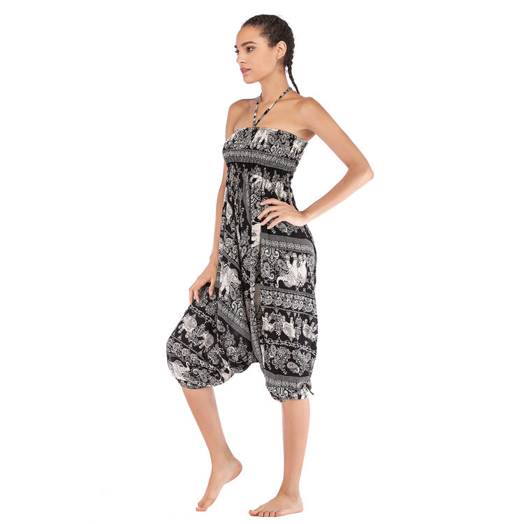 European and American Casual Yoga Pants Yoga Wear Bohemia