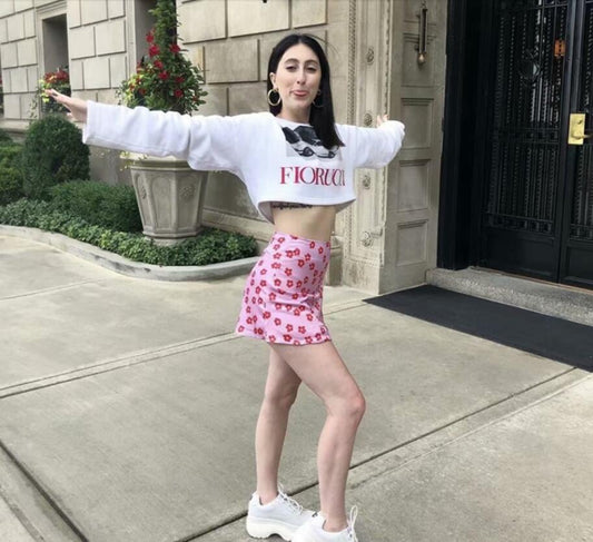 Street Hipsters With The Same Skirt Female