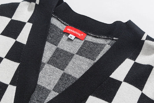 match Color Block Top Fashion Casual Sweater