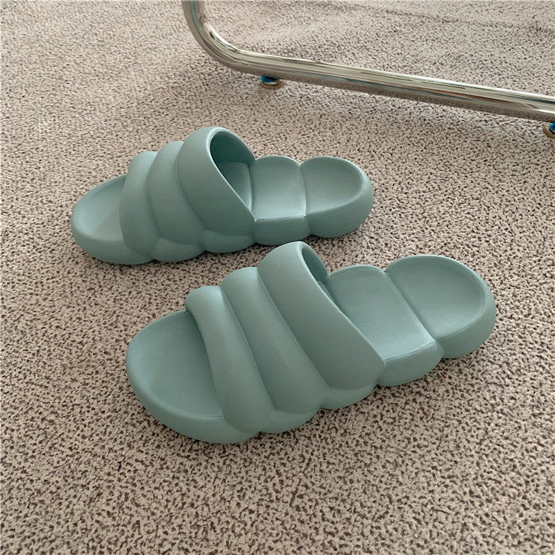 Couple Slippers Men And Women Thick-Soled Deodorant Non-Slip Sandals