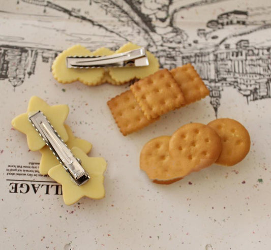 Cute Yuansu Cute Biscuit Hairpin