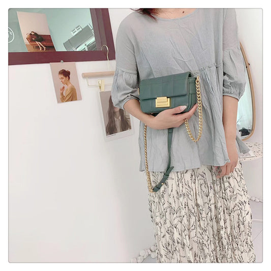 Small Square Bag Chain Shoulder Messenger Bag