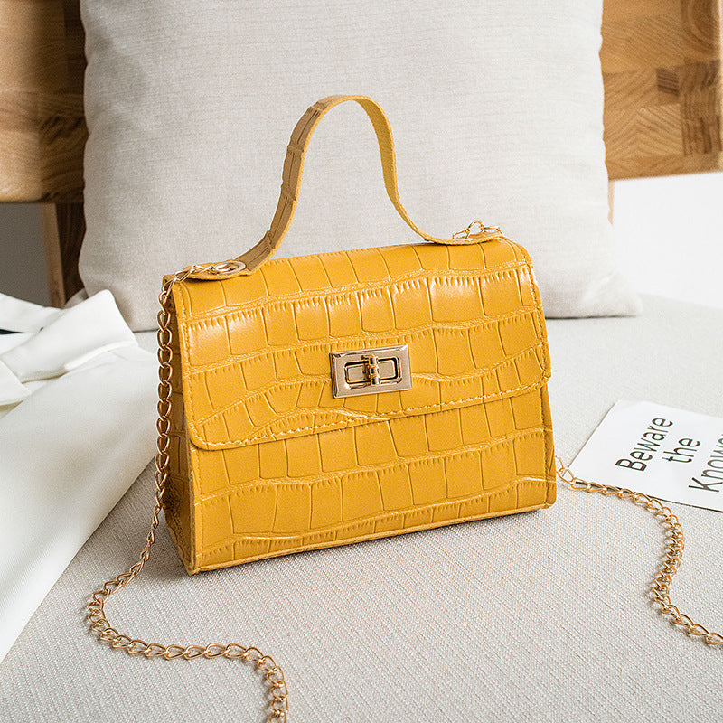 Korean Fashion Female Bag Small Square Bag Single Shoulder Diagonal