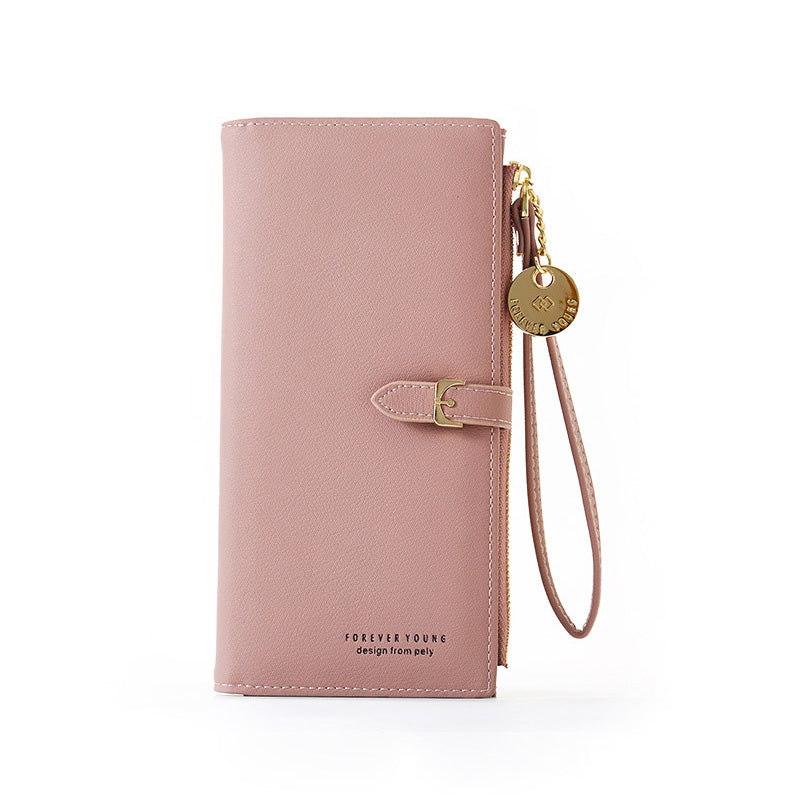 Niche Design Wallet Ladies Small And Thin Long Clutch Handbag Simple Ins Korean