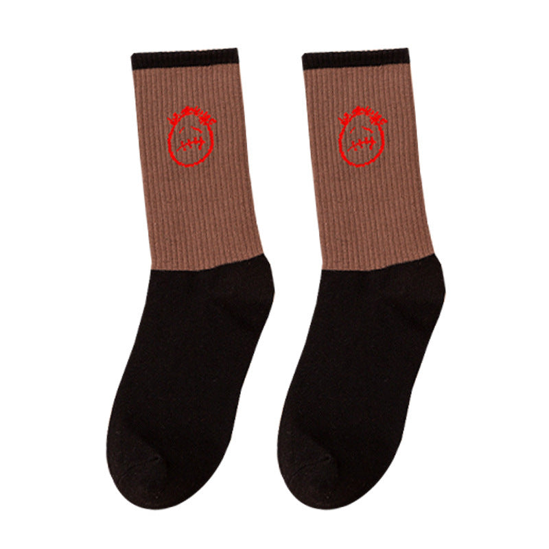 Long Staple Cotton Moisture Absorption And Breathable Tube Socks
