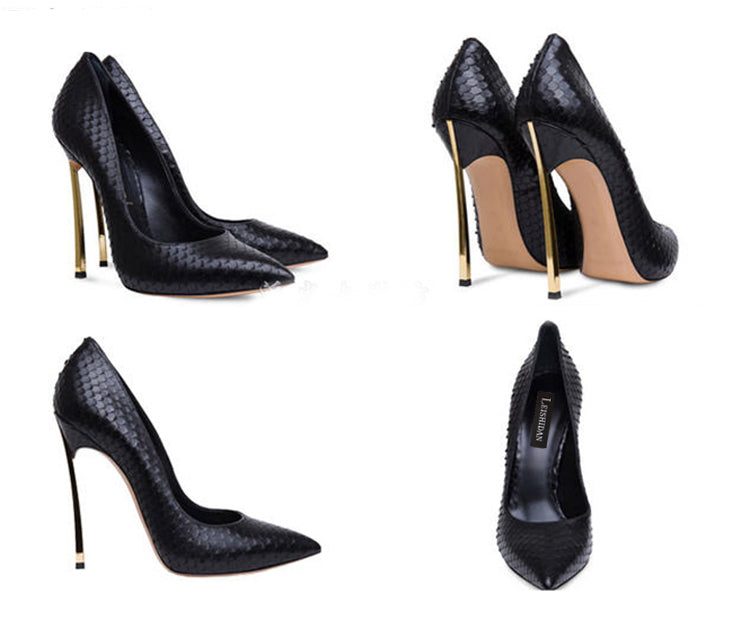 Super High Heels Women's Stiletto Pointed Toe