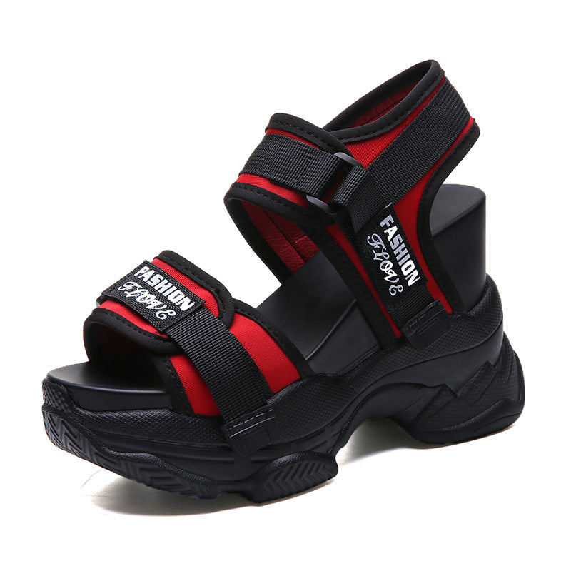 New Fairy Style Sponge Cake Platform Sports Roman Shoes