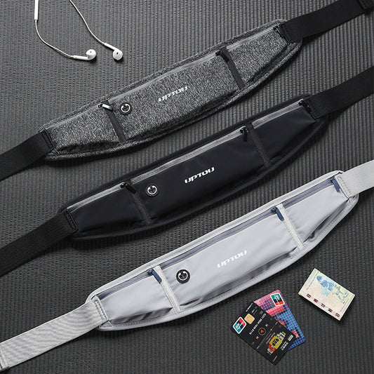 Sports Waist Bag Men's Running Device Mobile Phone Waist Bag Invisible Ultra-Thin Multifunctional Waistband Women's Outdoor