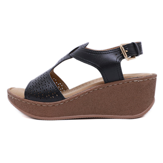 Kilehæl Let Casual Velcro Sandaler