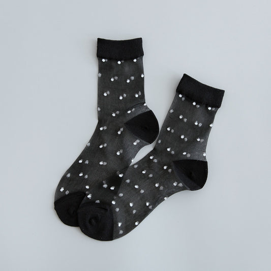 Glass Silk Stockings Personality Dot In Tube Crystal Silk