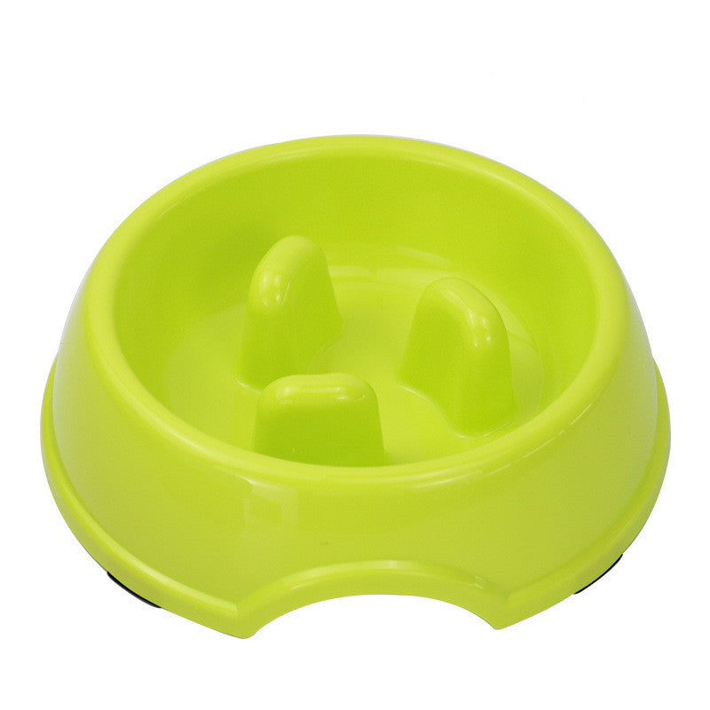 Choose Multiple Colors Anti-choking Pet Slow Food Bowl Anti-obesity Helps Healthy Slow Food