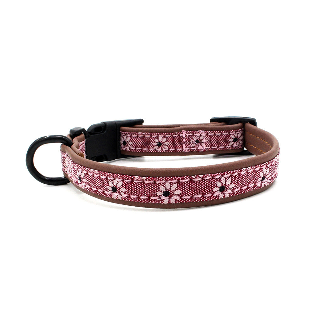 Dog Collar Plastic Buckle Dog Pet Supplies