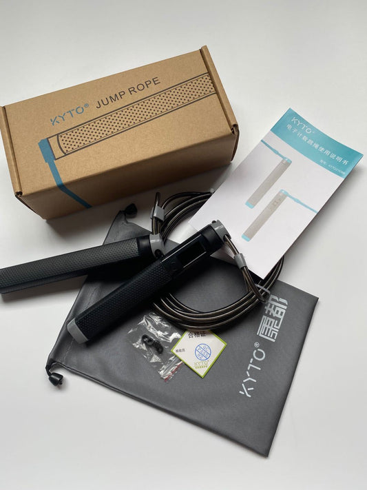 Bearing No Resistance Electronic Counting Steel Wire Skipping Rope