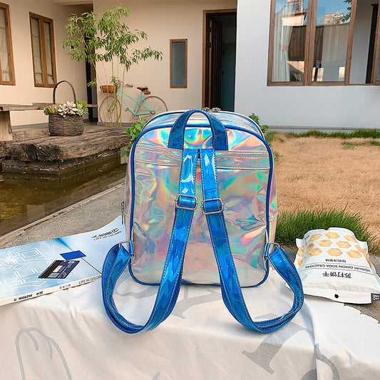 Jelly Backpack With Transparent Candy Color