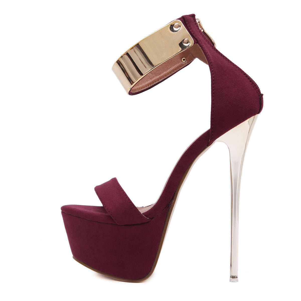 Fashionable New Waterproof Platform Stiletto Heel