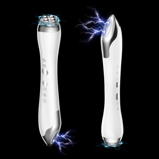 Rf Beauty Instrument Dual Purpose Facial And Eye Massage Instrument Fade Fine Lines Multifunctional Deep Introduction Magnetic Heat Eye Beauty Instrument