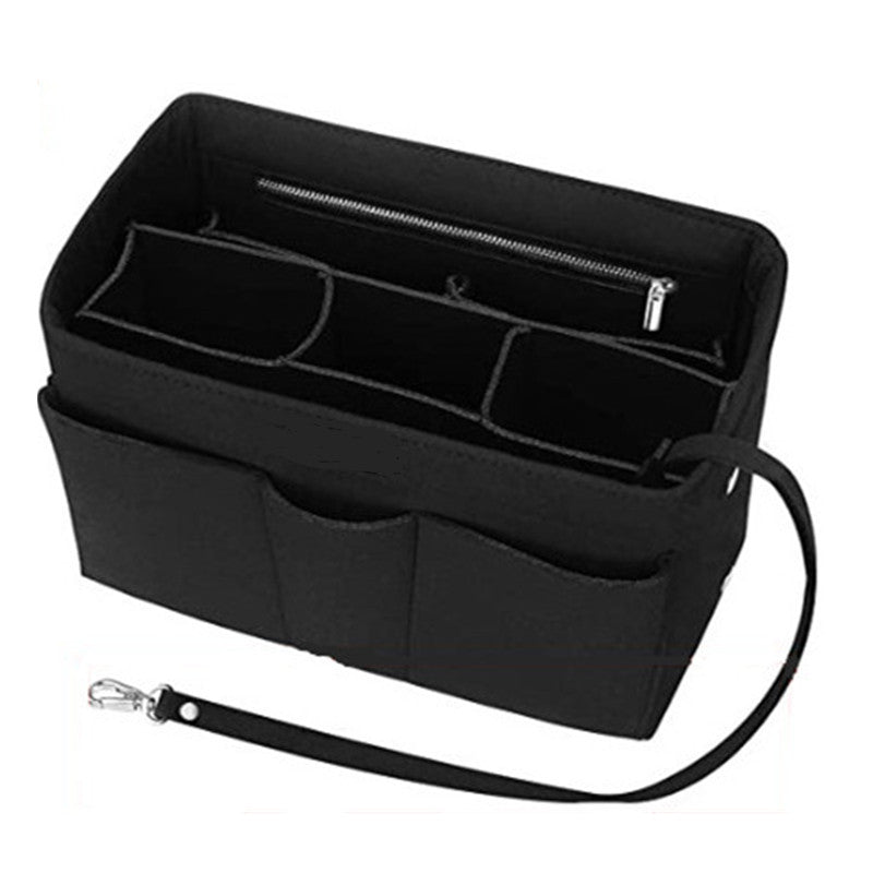 Felt Cosmetic Bag Mommy Storage Bag Large Capacity Wash And Detachable Ladies Travel Bag
