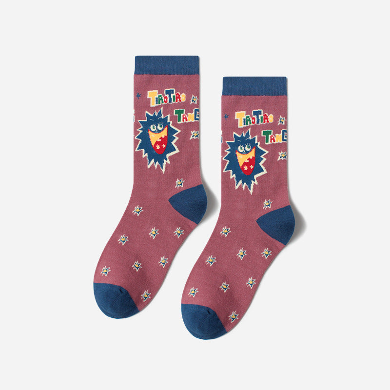 Move to Match The New Autumn And Winter Socks