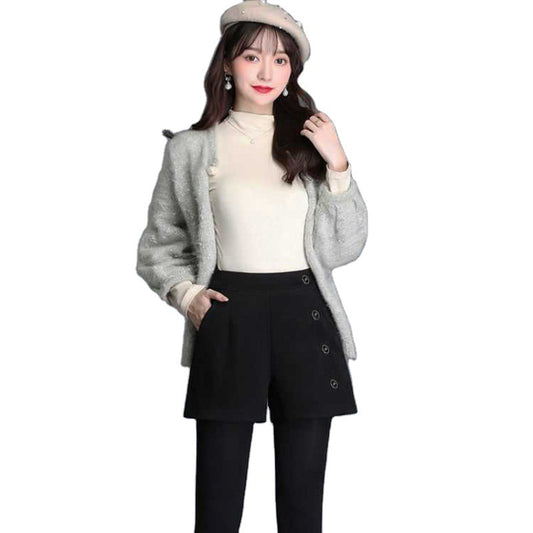 Elastic Waist Boot Pants