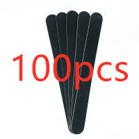Black Veneer Nail file Strips Manicure Rubbing Strips Manicure Tool