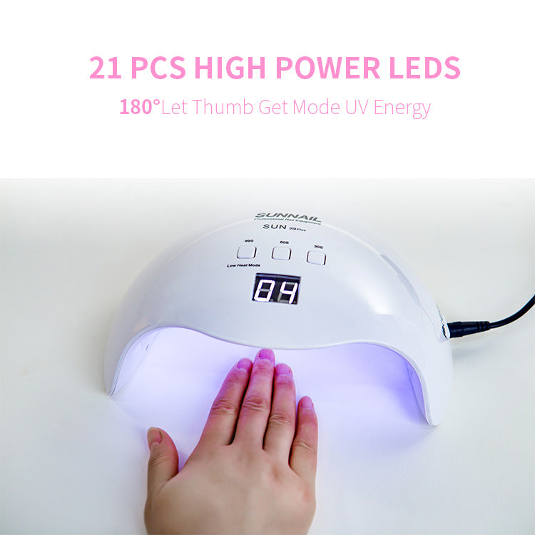 Negle Fototerapi LED Lampe Induktion Neglelak Tørrer