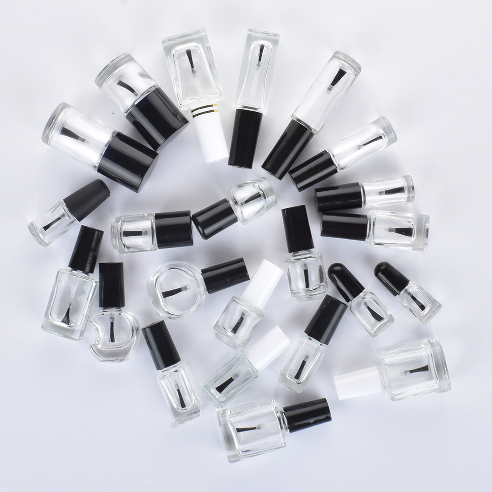 Empty Nail Bottle Glass Nail Polish Bottle
