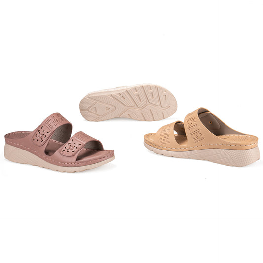 Summer Lazy Casual Fashion Slope With Sandals And Slippers