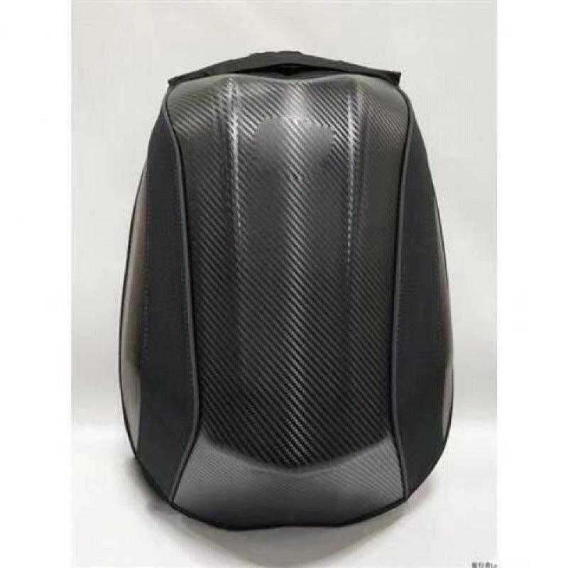 Motorcyclist Motorcycle Brigade Carbon Fiber Pattern Motorcycle Riding Shoulder Travel Helmet Full Face Helmet Bag Hydraulic Shell Backpack Male
