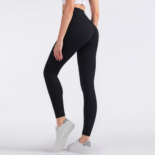 New Nude High Waist Tight-Fitting National Yoga Pants