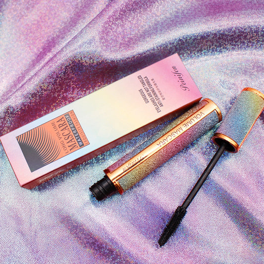 Starry Sky Slim Mascara Tyk Krøllende Vandfast, Svedafvisende Og Ikke Let At Udtvære Make-up Sort Mascara