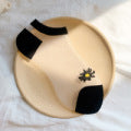 Cute Cartoon Transparent Little Daisy Socks