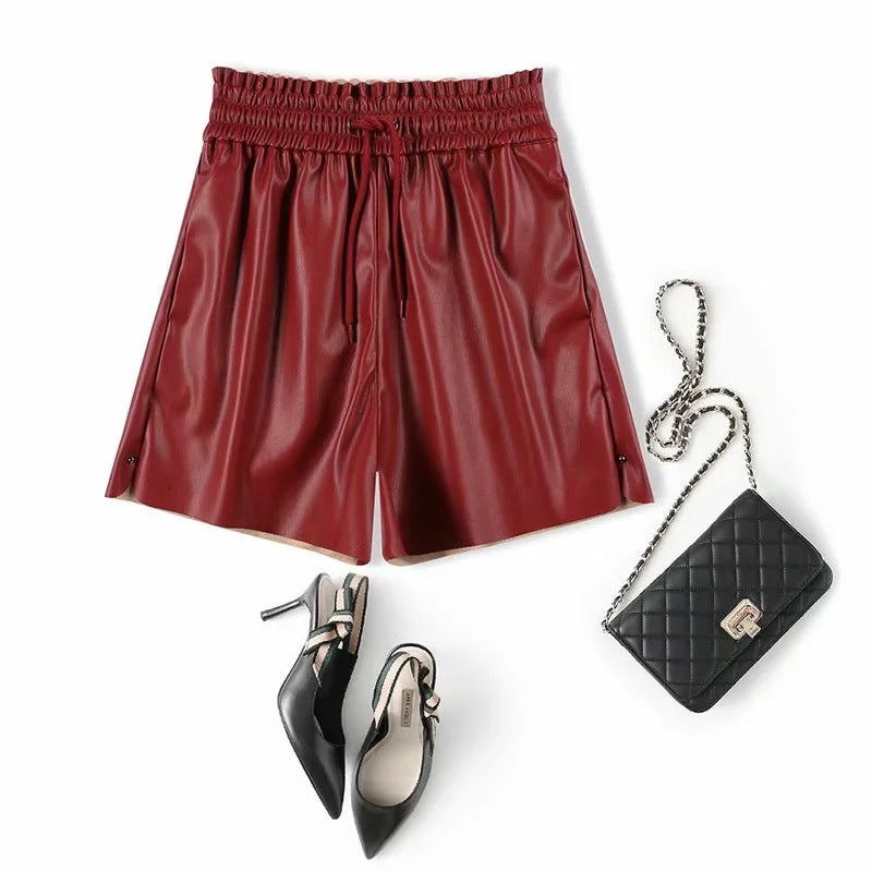 Spring And Autumn Loose Wide-Leg Pants