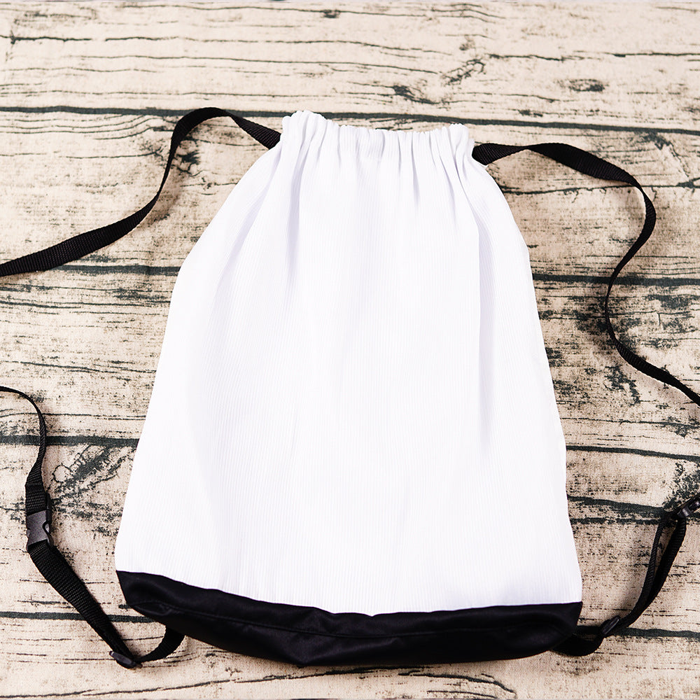 Luminous Fiber Optic Bundle Pocket Backpack Led Colorful Color Changing Drawstring Bag Outdoor Sports Luminous Bag
