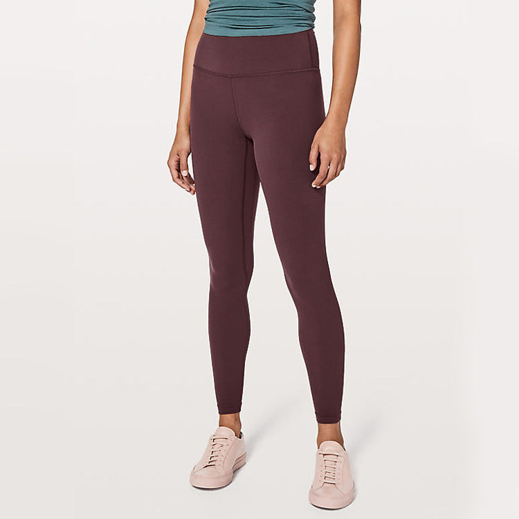 Tight-Fitting High-Waist Yoga Nine-Point Pants Hip-Lifting Pants Foreign Trade Fitness Pants Women'S New Style