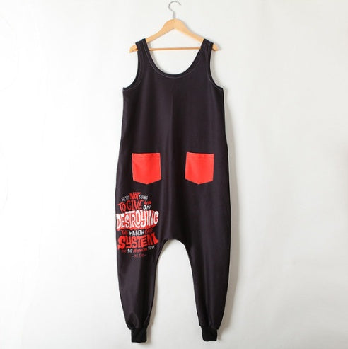 New Casual Pants One Piece Large Loose Guangzhou Women's Harlem Pants Fashion Brand Women's Wear