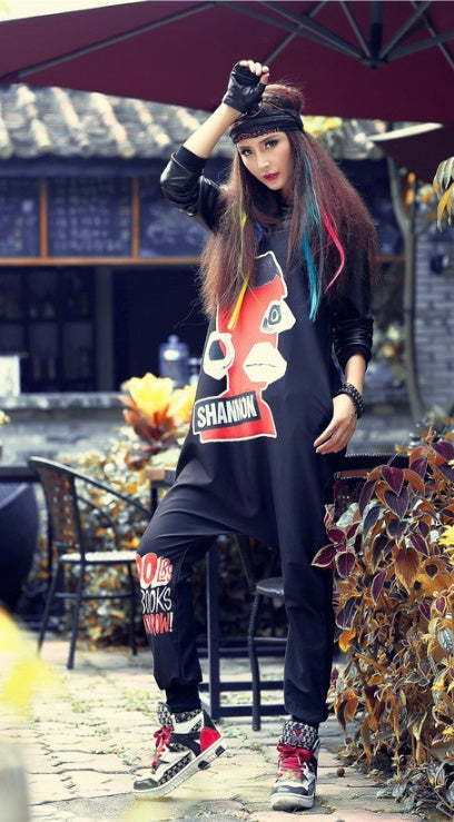 New Casual Pants One Piece Large Loose Guangzhou Women's Harlem Pants Fashion Brand Women's Wear