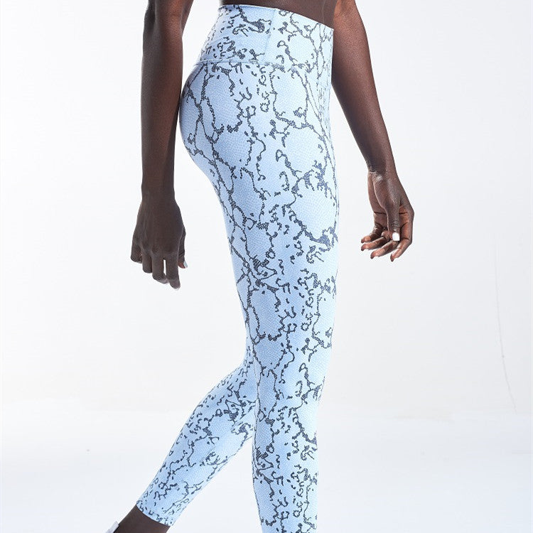 Hip Lift Yoga Pants Female Mid-High Waist Leggings Elasticity Slim Bodybuilding Trousers Tie Leg Draw Back Leggings