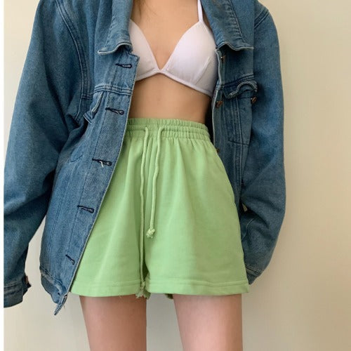 Slim And Loose Sportswear With Leg Trimming In Summer