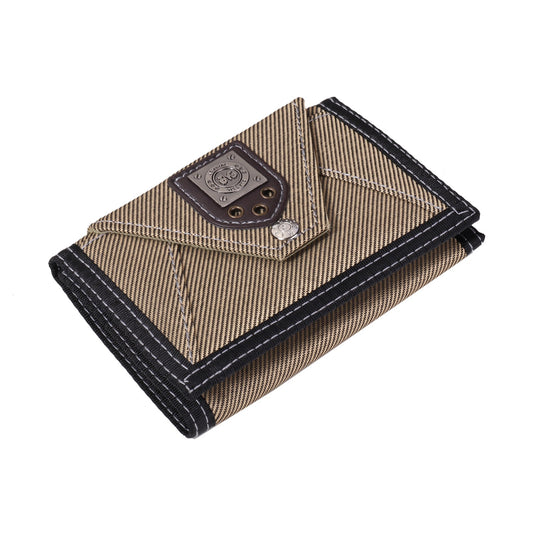 Korean Version Of Solid Color Casual Canvas Wallet Student Sports Wallet