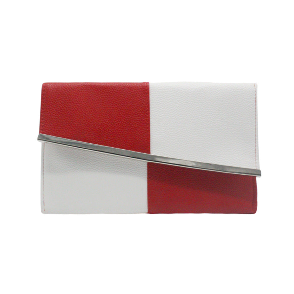 Color Matching Black And White With Large-Capacity Envelope Bag, Clutch Bag, Clutch Bag, Dinner Bag