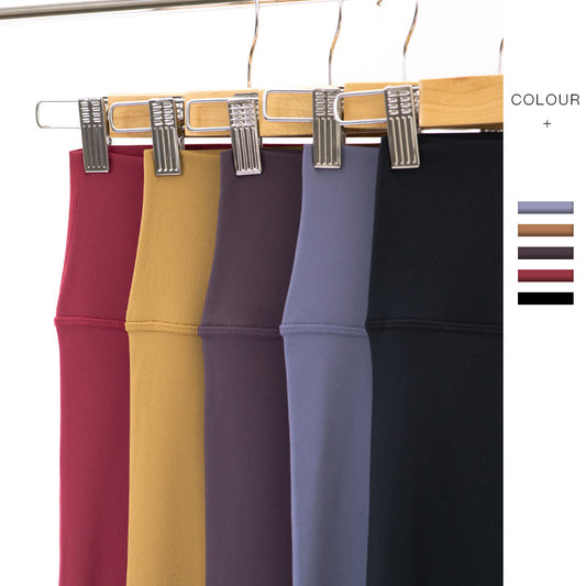Yoga Fitness Step-On-Foot Long Pants Women'S Thin Section