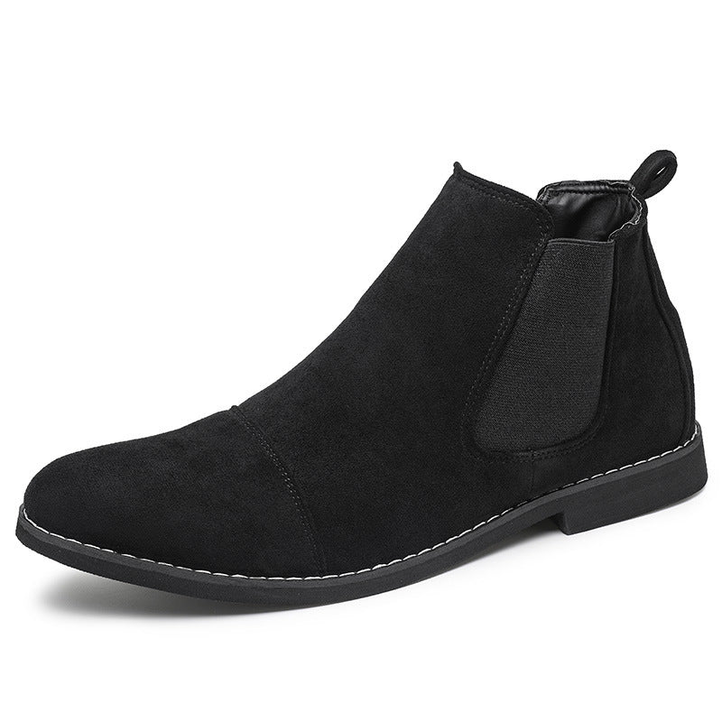Men'S Martin Boots High-Top Men'S Shoes Martin Boots Casual Plus Size Outdoor Work