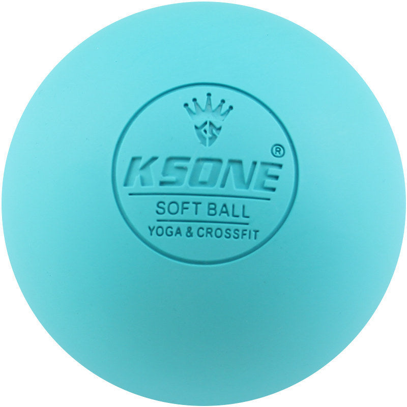 Fan Color Massage Fascia Ball Sports Yoga Fitness Massage Ball Two To Send Net Bag