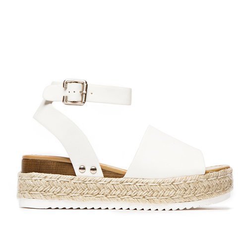 Spot Wish Amazon New Summer European And American Foreign Trade Hemp Rope Slope With Thick Bottom Large Size Fish Mouth Sandals Women