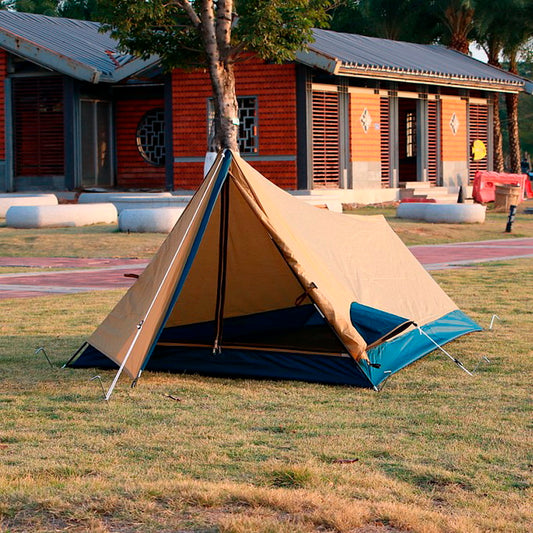Enkelt Udendørs Telt Enkel Mark Vandring Camping