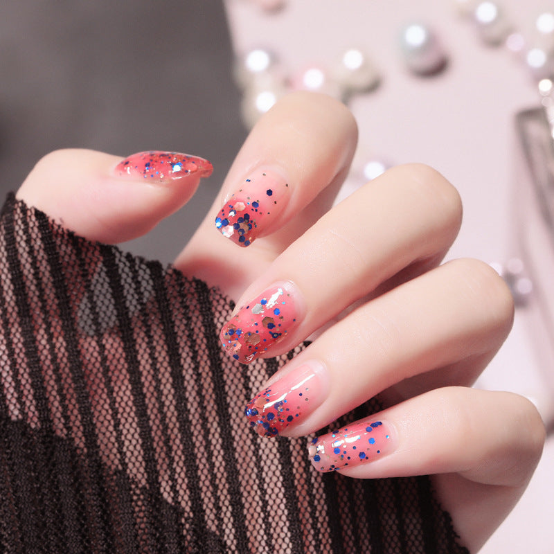 A Variety Of Colors And Quick-Drying Bright Base Oil From The Nail Shop