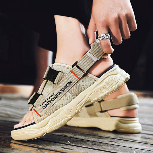 Men's Casual Outer Wear Beach Roman Sandals And Slippers