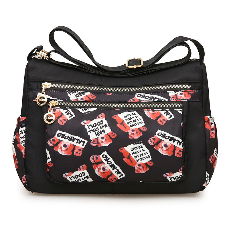 New Leisure Simple Compartment Leisure Diagonal Bag